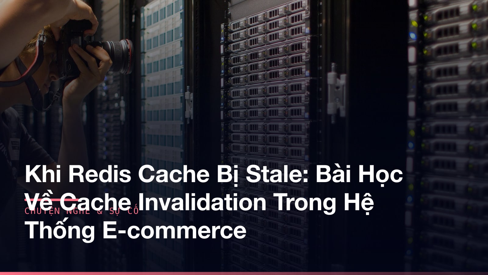 Giàn server trong trung tâm dữ liệu